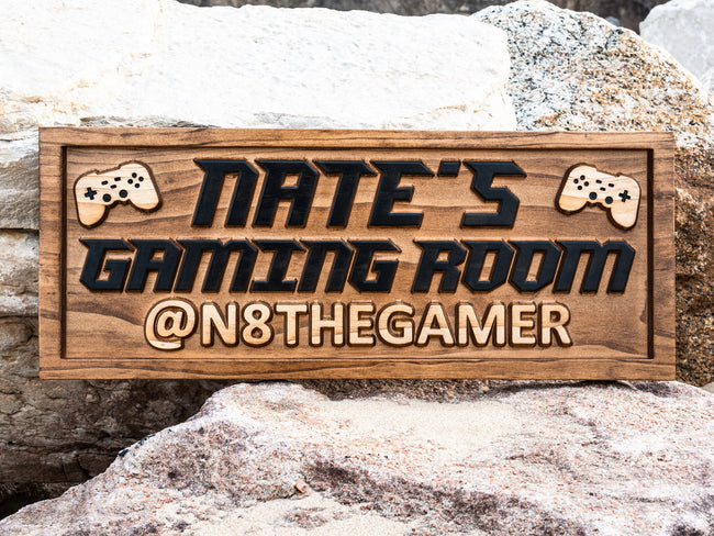Game Room Name Sign