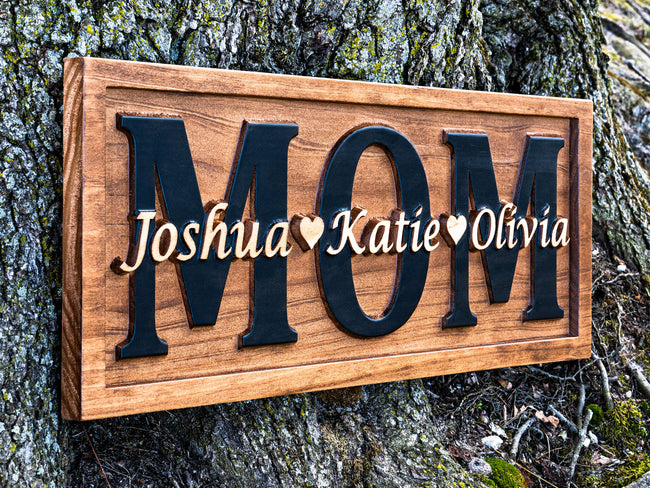 Personalized Dad Sign – Mom Option Available