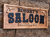 Custom Saloon Pub Sign