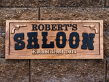 Custom Saloon Pub Sign