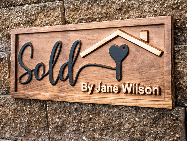 Real Estate SOLD Sign