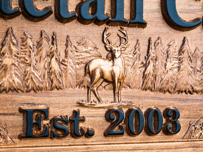 Custom Deer Scene