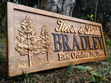 Custom Cabin Sign