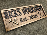 Personalized Garage Sign