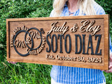 Personalized Mr & Mrs Sign
