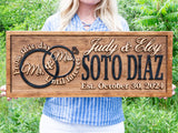 Personalized Mr & Mrs Sign