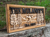 Custom Name Sign with Ducks