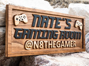 Game Room Name Sign