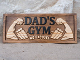 Custom Gym Name Sign