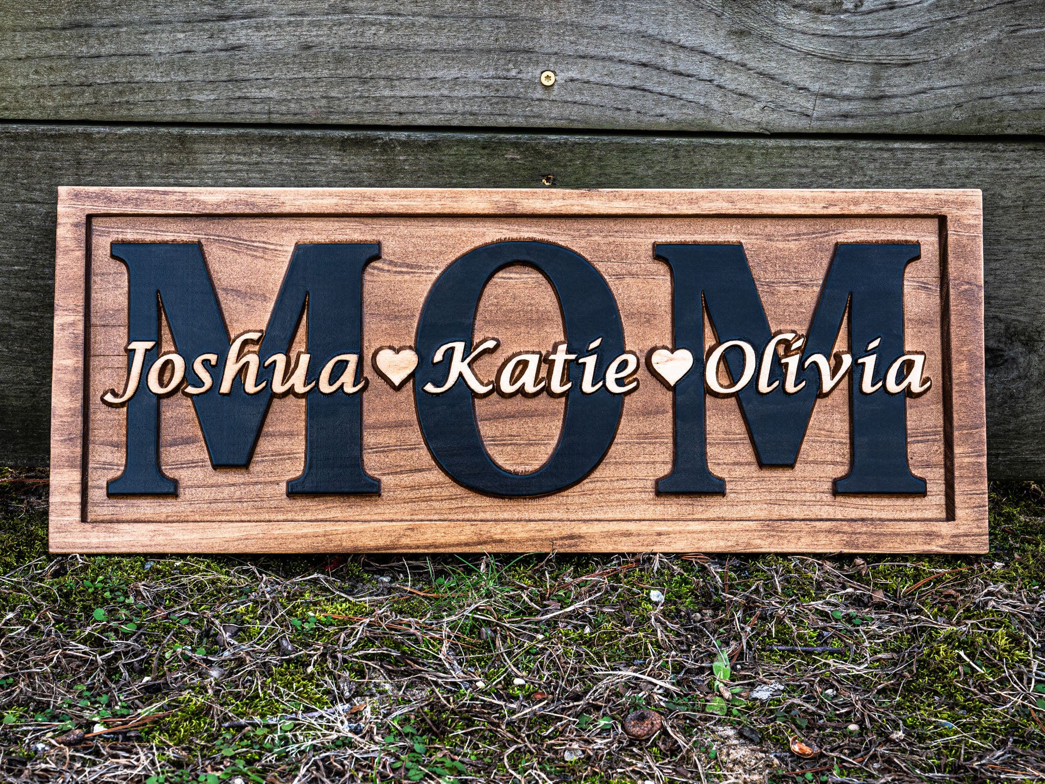 Personalized Mom Sign – Dad Option Available