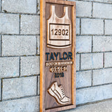 Vertical Runner Jersey Sign
