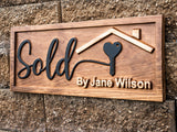 Real Estate SOLD Sign