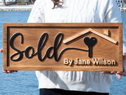 Real Estate SOLD Sign