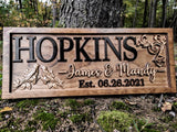 Love Birds Name Sign