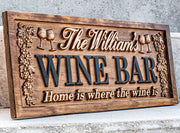 Custom Wine Bar Sign