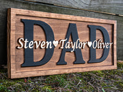 Dad Names Sign