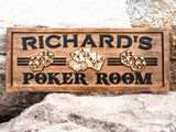 Poker Room Sign