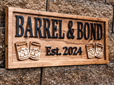 Custom Whiskey Bar Sign