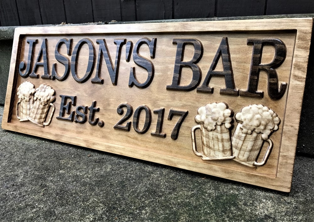 Bar Sign Examples Custom Bar Sign
