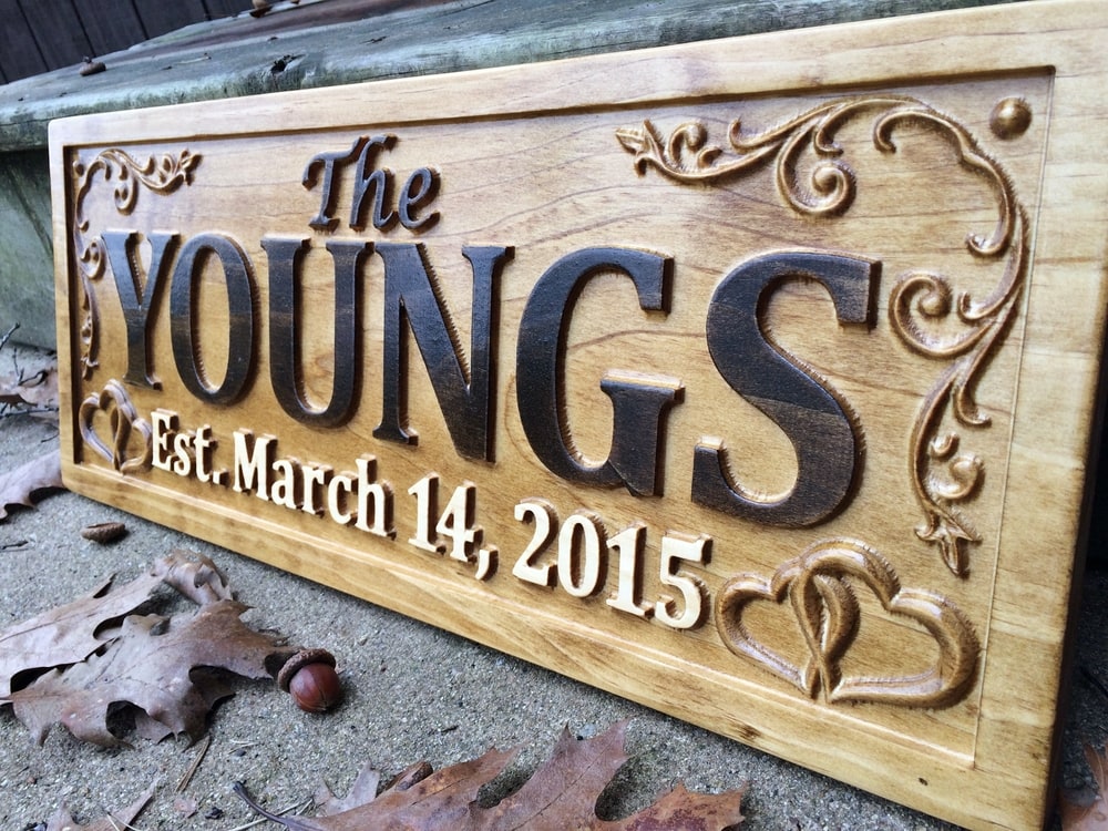 Welcome Foolish Mortals - Personalized Custom Shaped Wood Sign Designed