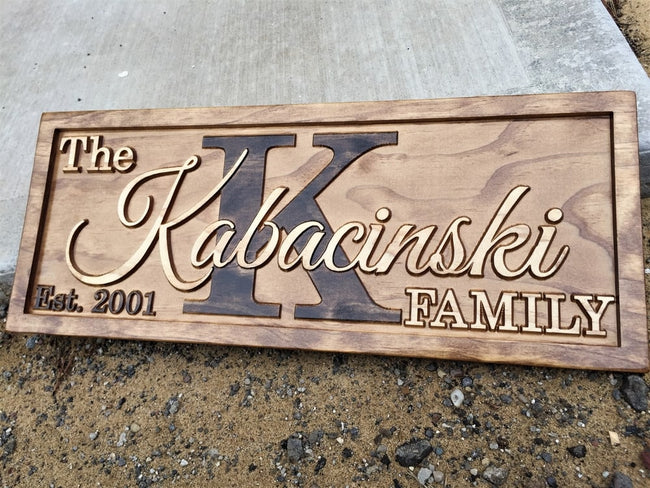 Last Name Sign